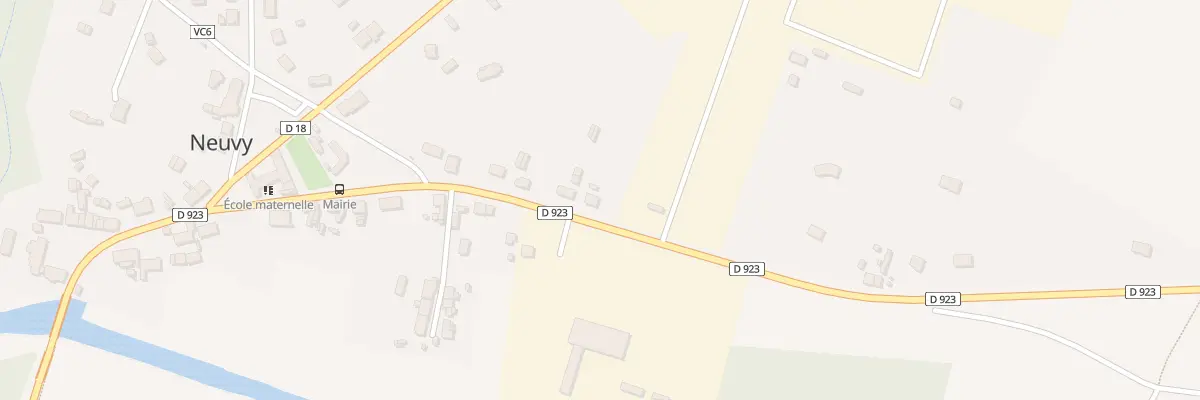 Plan du 35 Rte de Neung-sur-Beuvron à Neuvy