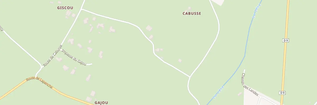 Plan du 150 Rte de Cabusse à Cayriech