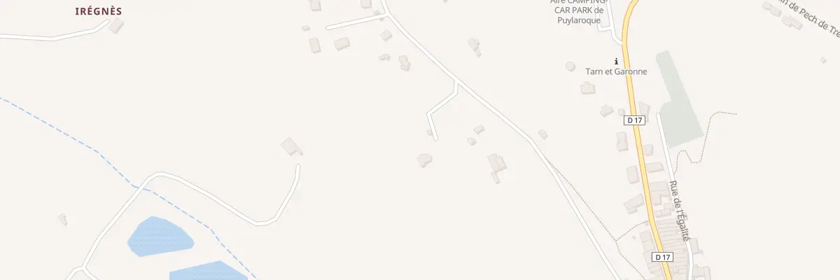 Plan du 5448 La Prunelle à Puylaroque