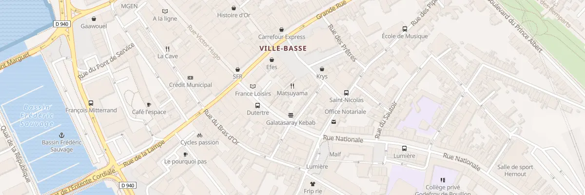 Plan du 14 Rue du Doyen à Ledinghem