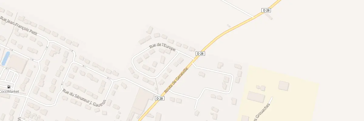 Plan du 1 Rue du Moulin de Pierre à Sours