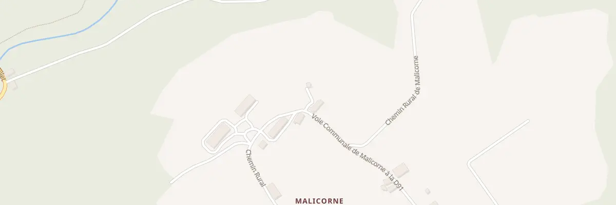 Plan du 5088 Malicorne à Gargilesse-Dampierre