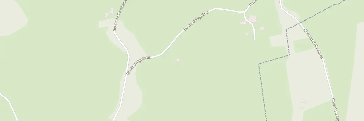 Plan du 5444F Alguieres aux Pechs du Vers