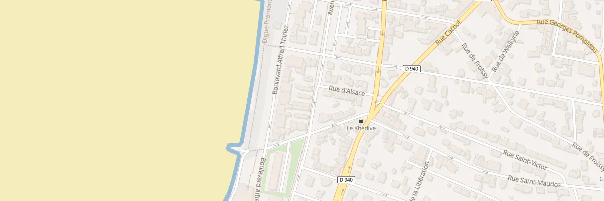 Plan du 9 Bd Alfred Thiriez à Wimereux