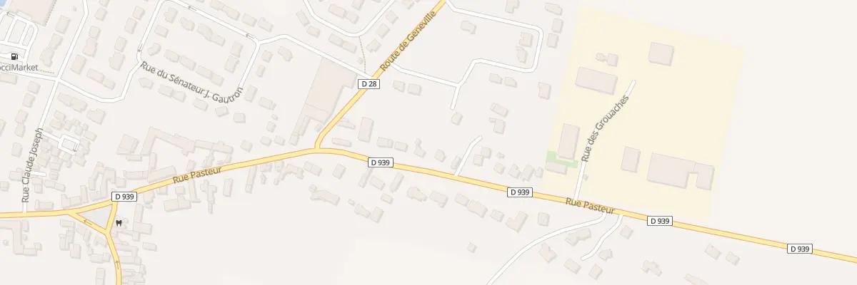 Plan du 53 Rue Pasteur à Sours
