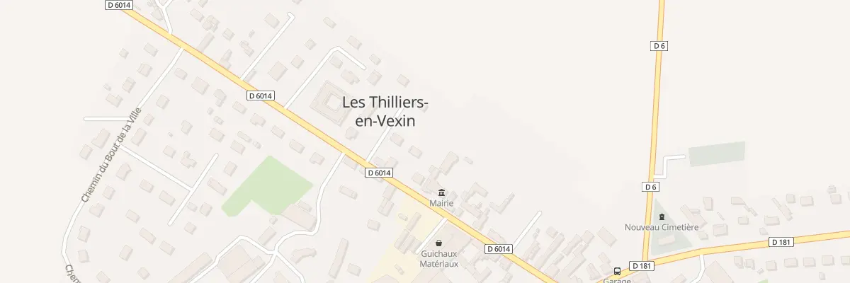 Plan du 26 Rue des Tilleuls aux Thilliers-en-Vexin