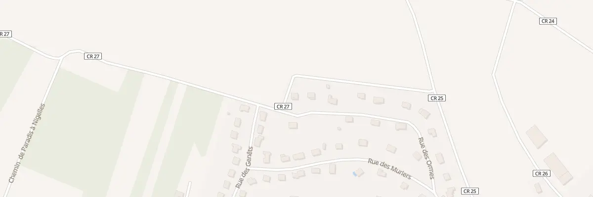 Plan du 20 Rue des Ormes à Saint-Martin-de-Nigelles