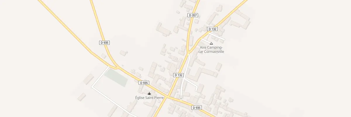 Plan du 16 Rue du Quatorze Juillet à Cormainville