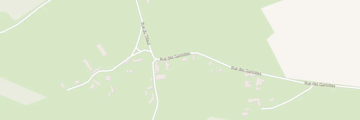 Plan du 13 Rue des Gariottes à Ronchois