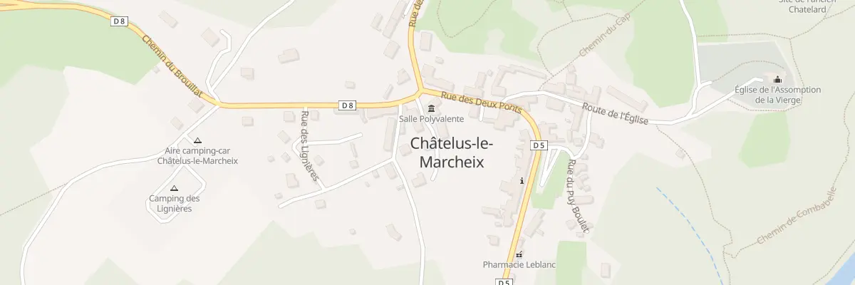 Plan du 3 Imp Janisson à Châtelus-le-Marcheix