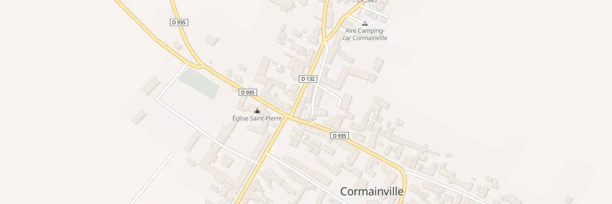 Plan du 1 Rue du Quatorze Juillet à Cormainville