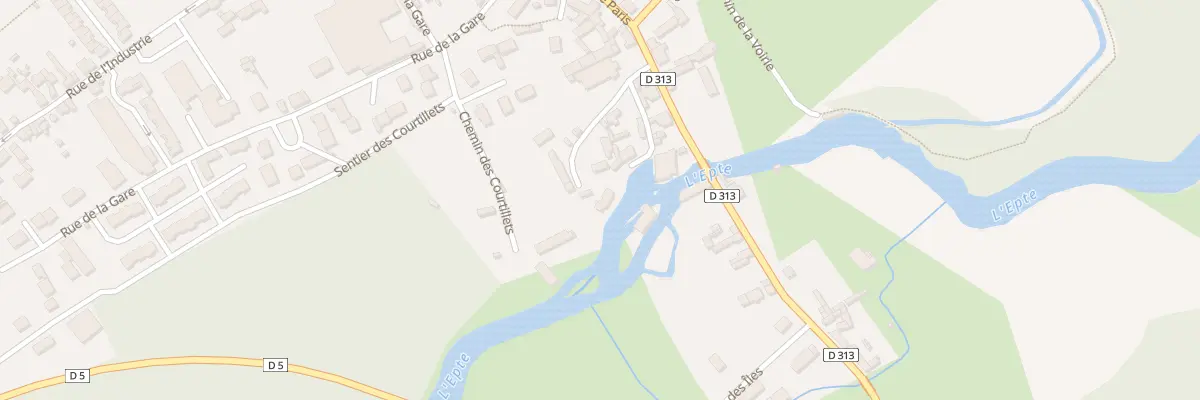 Plan du 2 Rue de l’Abreuvoir à Gasny