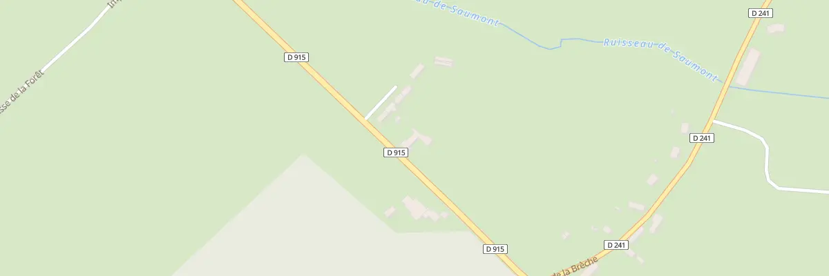Plan du 325 Rte de Paris à Saumont-la-Poterie
