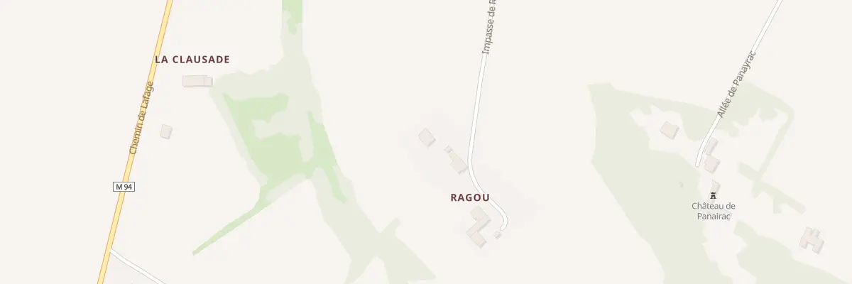 Plan du 59C Imp de Ragou à Drémil-Lafage