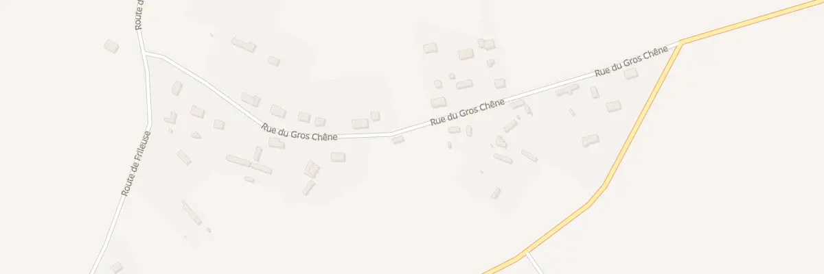 Plan du 191 Rue du Gros Chene à Longchamps