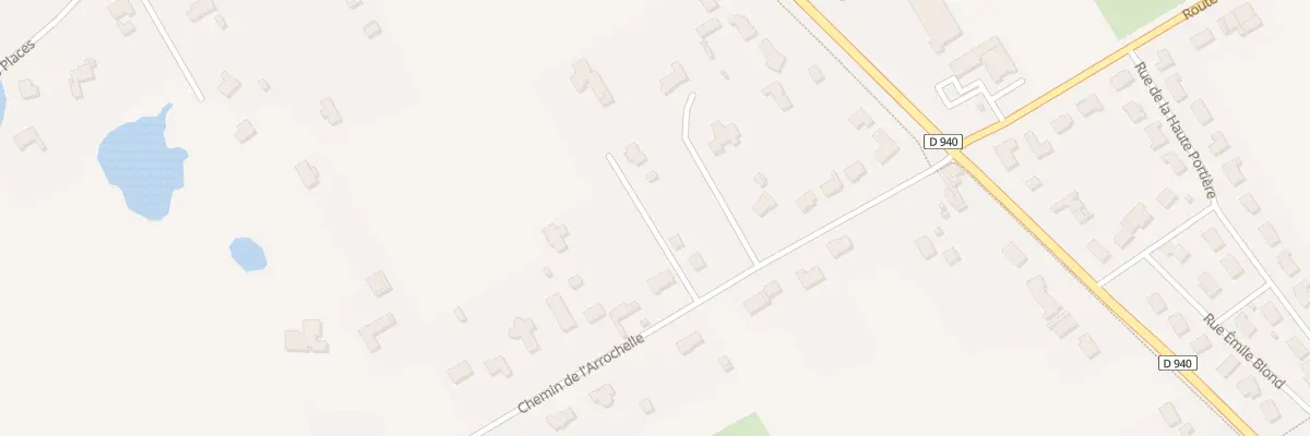 Plan du 40 Che de l’Arrochelle à Groffliers