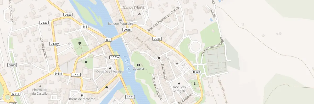 Plan du 30 Rue du Barri à Tarascon-sur-Ariège