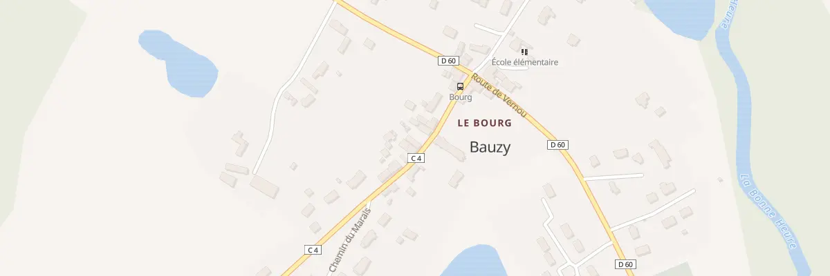 Plan du 7 Rte de Fontaines à Bauzy