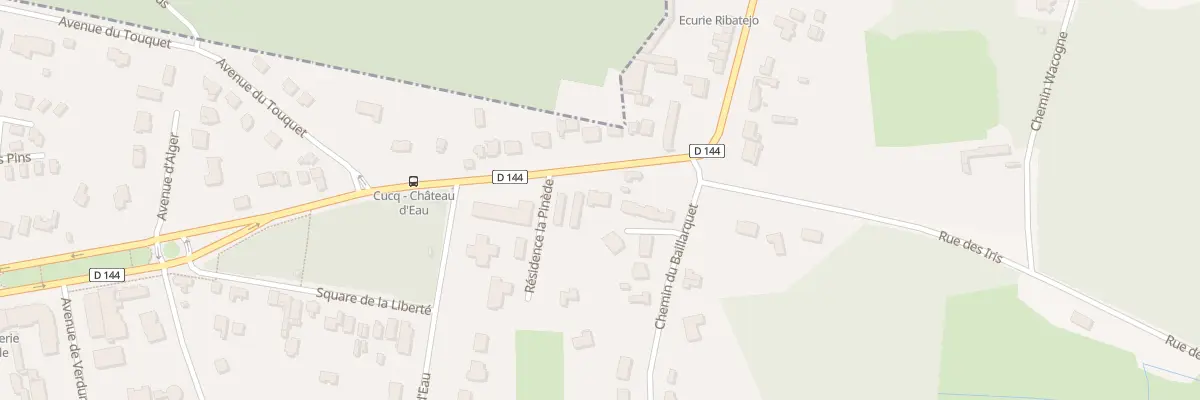 Plan du 81 Bd Edmond Labrasse à Cucq