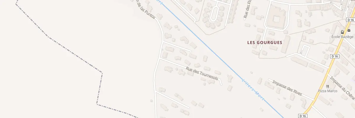 Plan du 9 Rue des Tournesols à Baziège