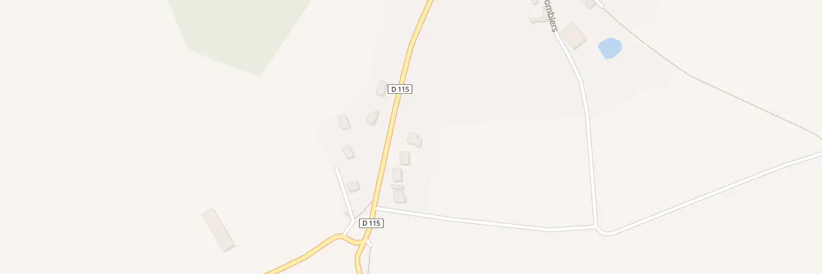 Plan du 5 Rte de Houdan à Gressey