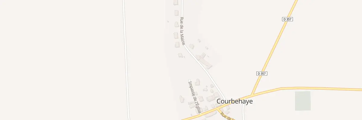 Plan du 8 Courbehaye à Courbehaye