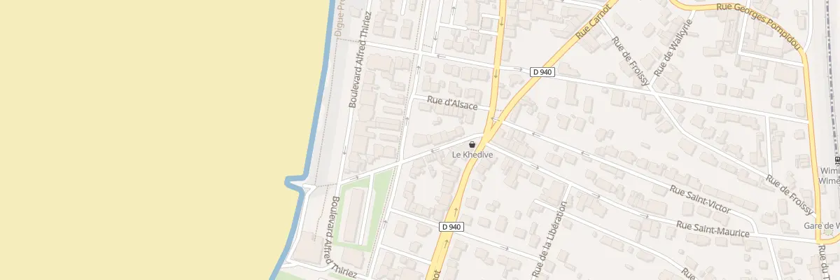 Plan du 6 Rue du Fort de Croy à Wimereux