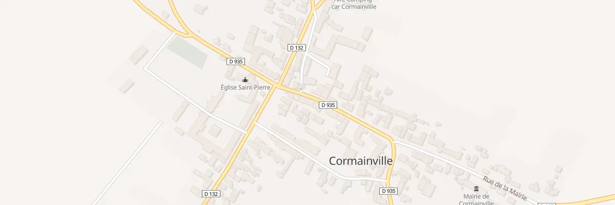 Plan du 5 Rue Nationale à Cormainville