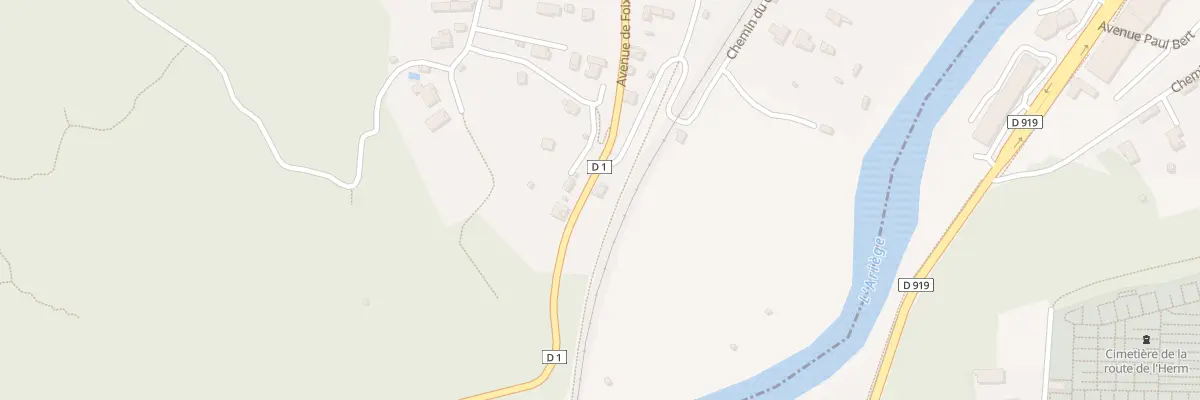 Plan du 37 Av de Foix à Vernajoul
