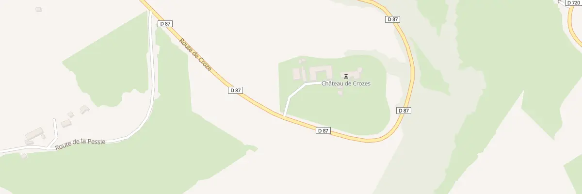 Plan du 5178 Les Crozes à Cressensac-Sarrazac