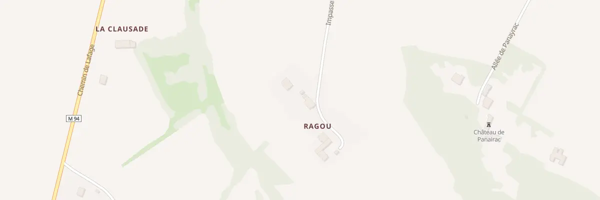 Plan du 9001 Imp de Ragou à Drémil-Lafage