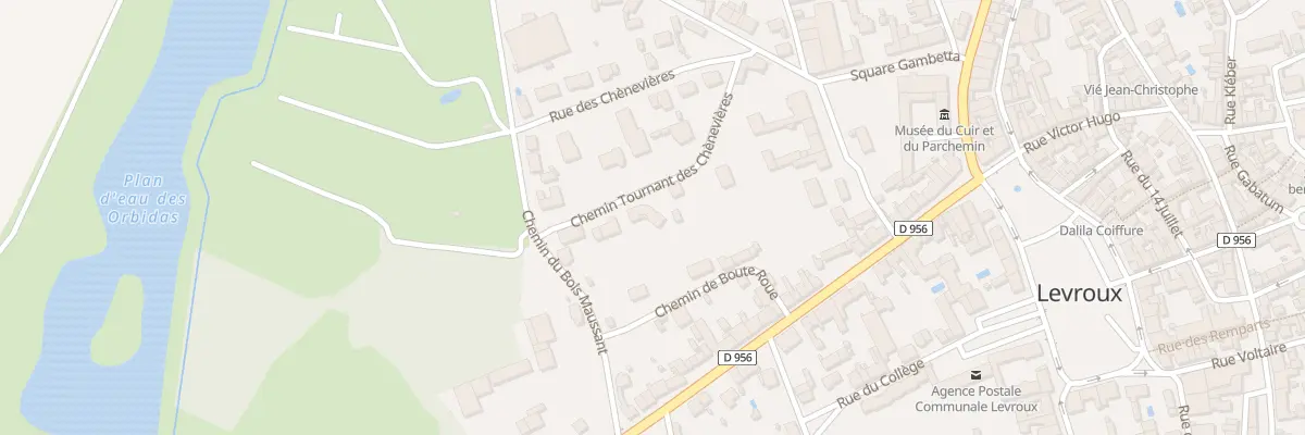 Plan du 3 Che Tournant des Cheneviere à Levroux