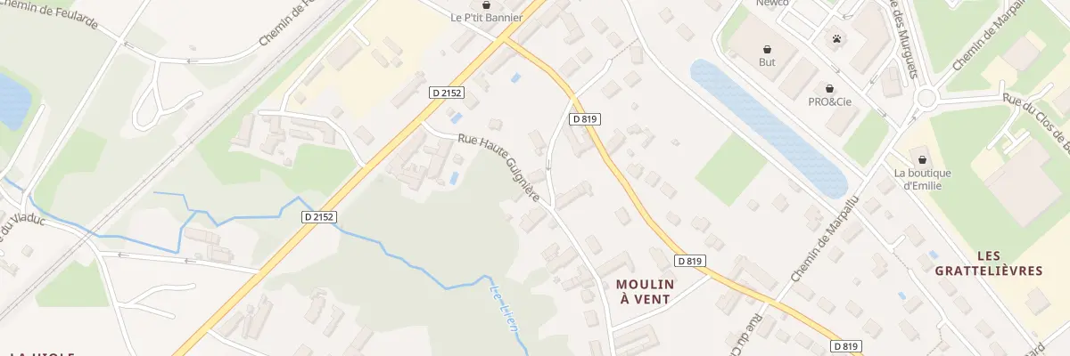 Plan du 60 Rue des Hautes Guignieres à Tavers