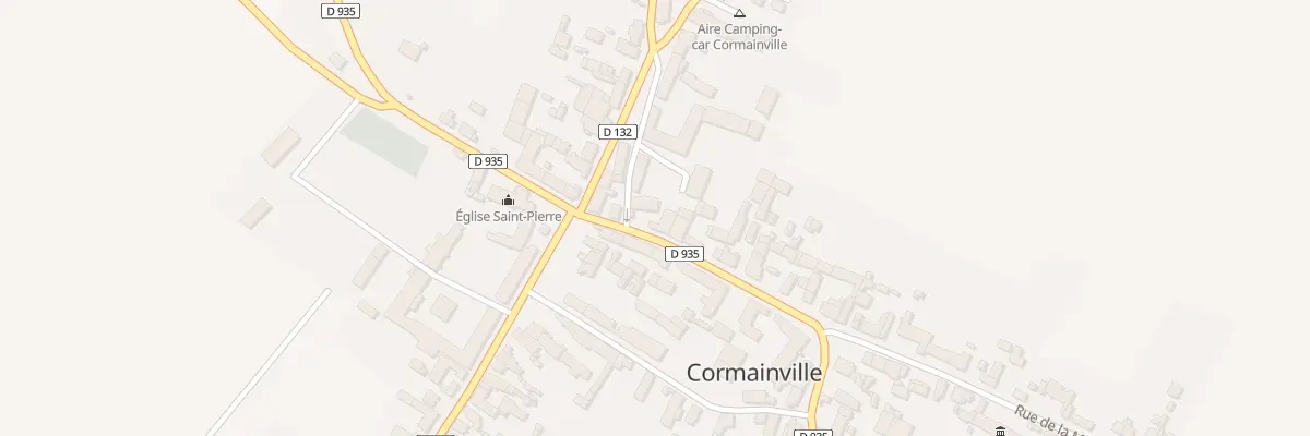 Plan du 4 Rue Nationale à Cormainville
