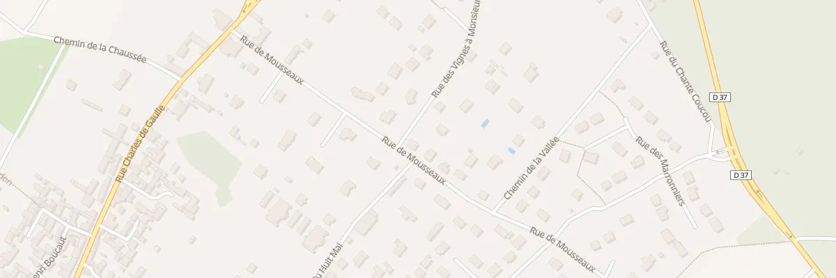 Plan du 12 Rue de Mousseaux à Freneuse