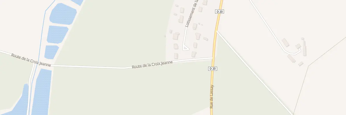 Plan du 284 Lot de la Taille à Mur-de-Sologne