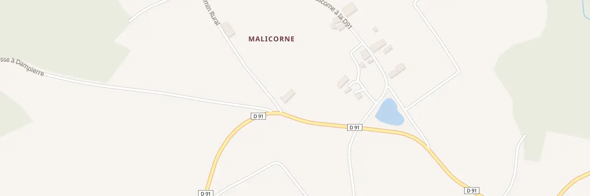 Plan du 5085 Malicorne à Gargilesse-Dampierre