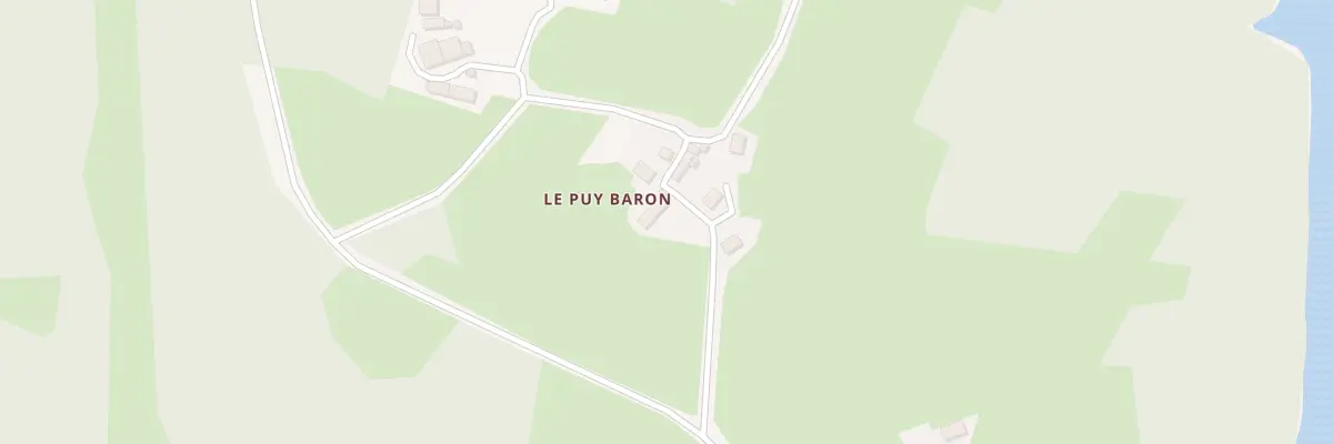 Plan du 3 Le Puy Baron à Crozant
