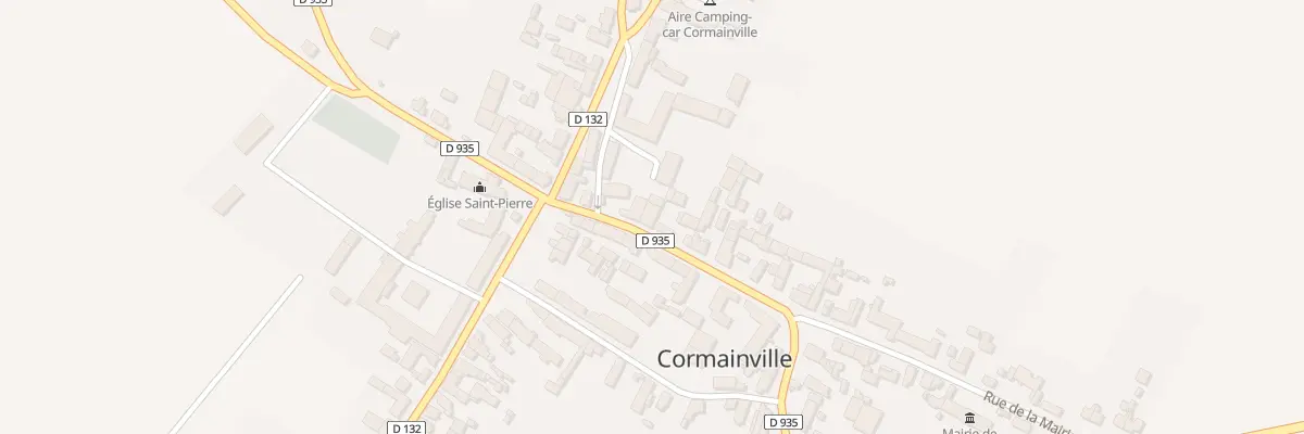 Plan du 6 Rue Nationale à Cormainville