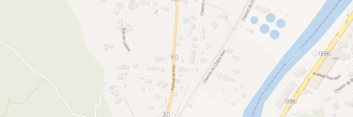 Plan du 27 Av de Foix à Vernajoul