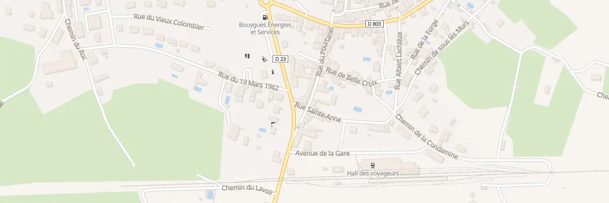 Plan du 134 Rue du Pourtanel à Martel