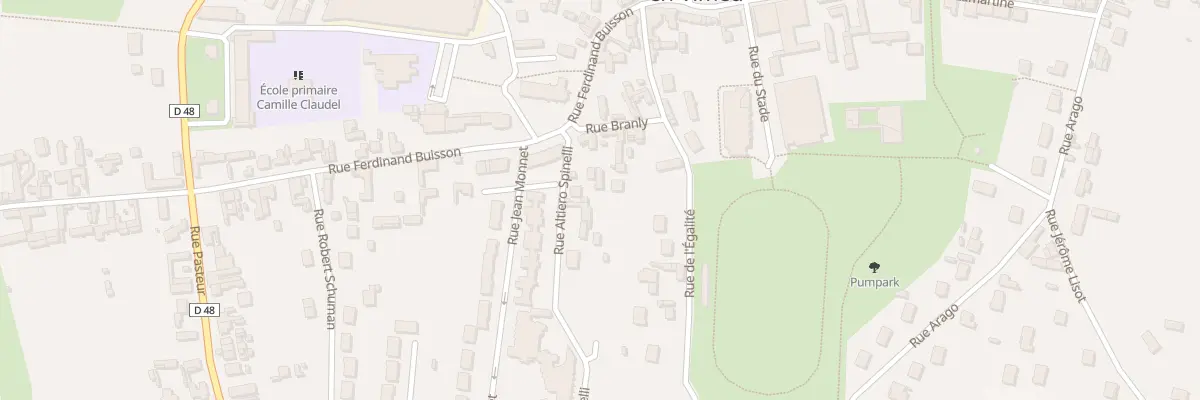 Plan du 9 Rue Branly à Feuquières-en-Vimeu