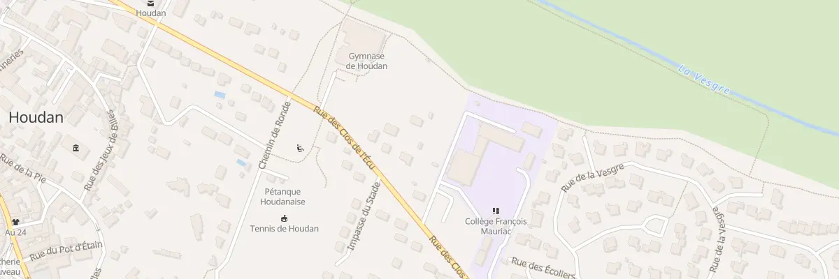 Plan du 506 Rue des Clos de l’Ecu à Houdan