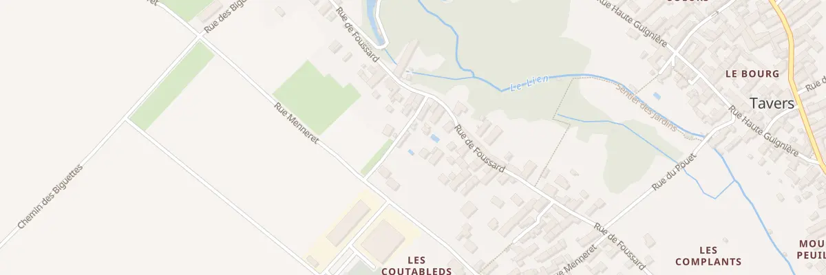 Plan du 51 Rue de Foussard à Tavers