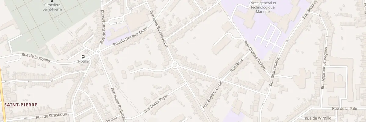 Plan du 48 Rue Bertulphe Gosselin à Boulogne-sur-Mer