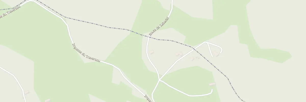 Plan du 1090 Rte de Sénaillac à Sabadel-Lauzès