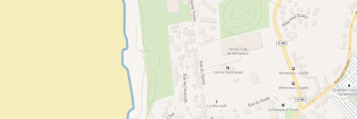 Plan du 17 Rue de l’Avancee à Wimereux