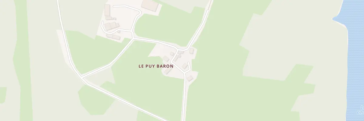 Plan du 8 Le Puy Baron à Crozant