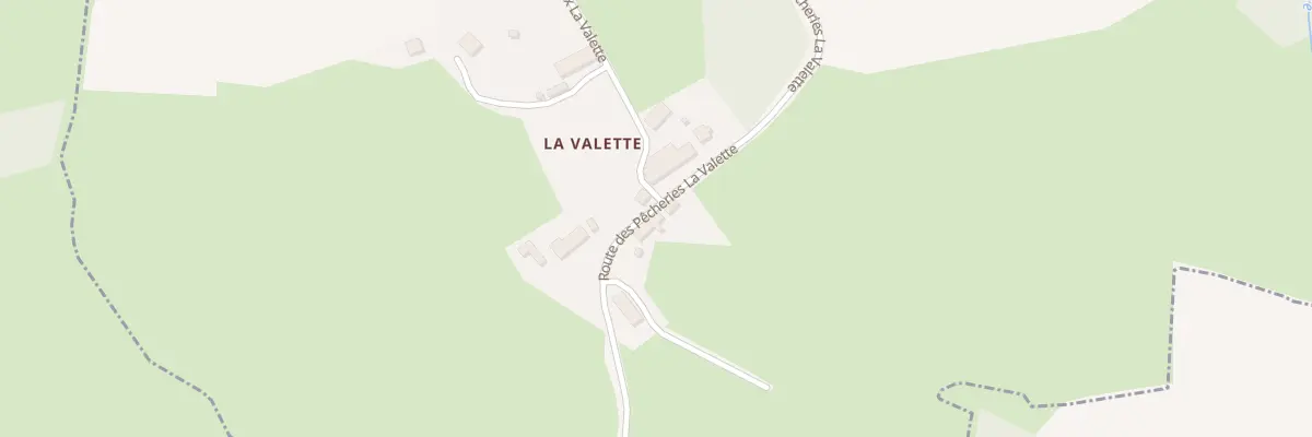 Plan du 5 Che de la Valette à Naillat