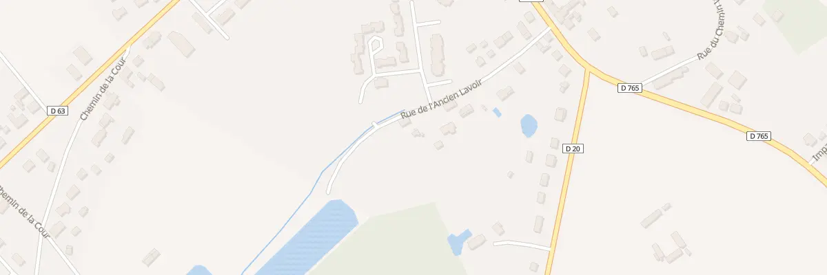 Plan du 195 Rue de l’Ancien Lavoir à Mur-de-Sologne
